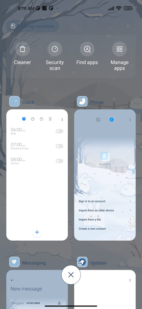 Winter rabbit screenshot