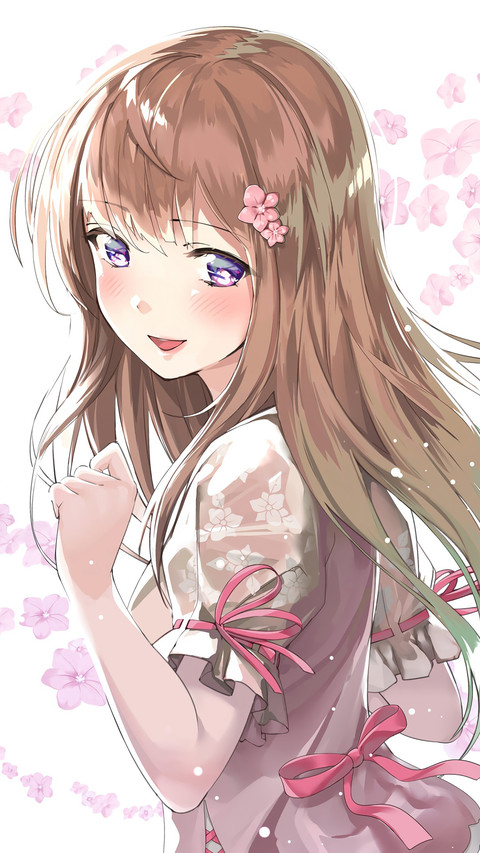 樱花树下的少女 screenshot