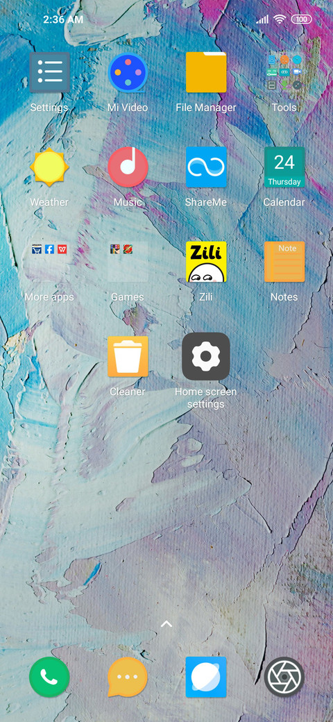 Coloured Wall screenshot