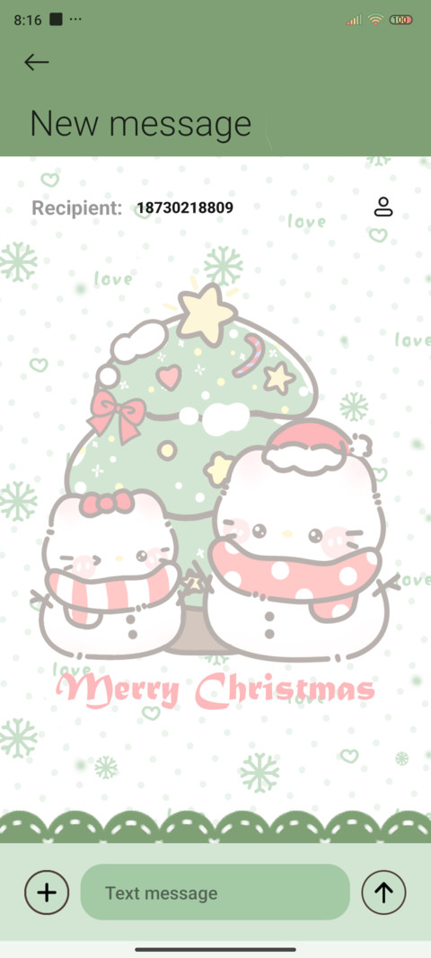 Christmas with cat screenshot