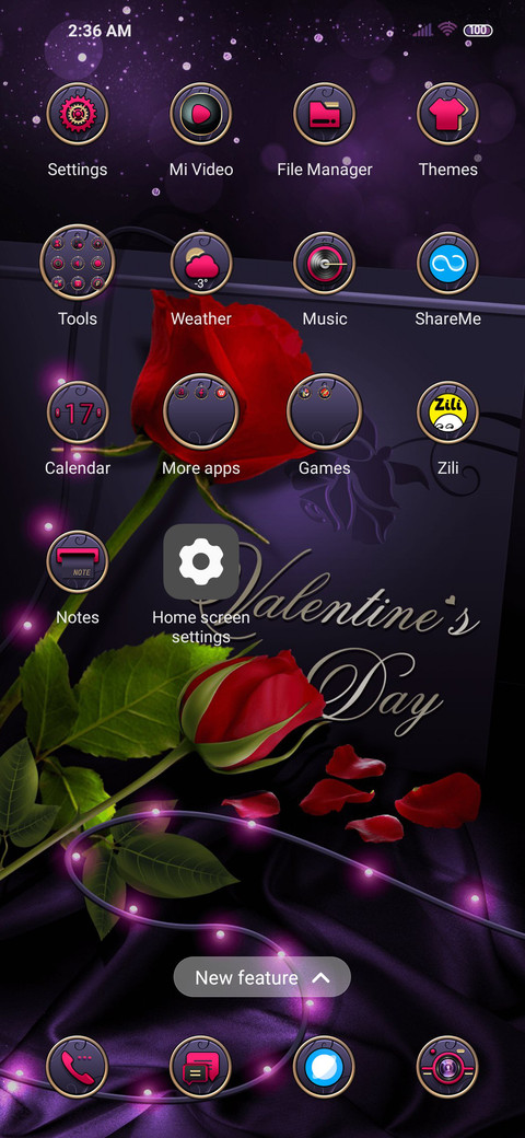 Romantic Valentine screenshot
