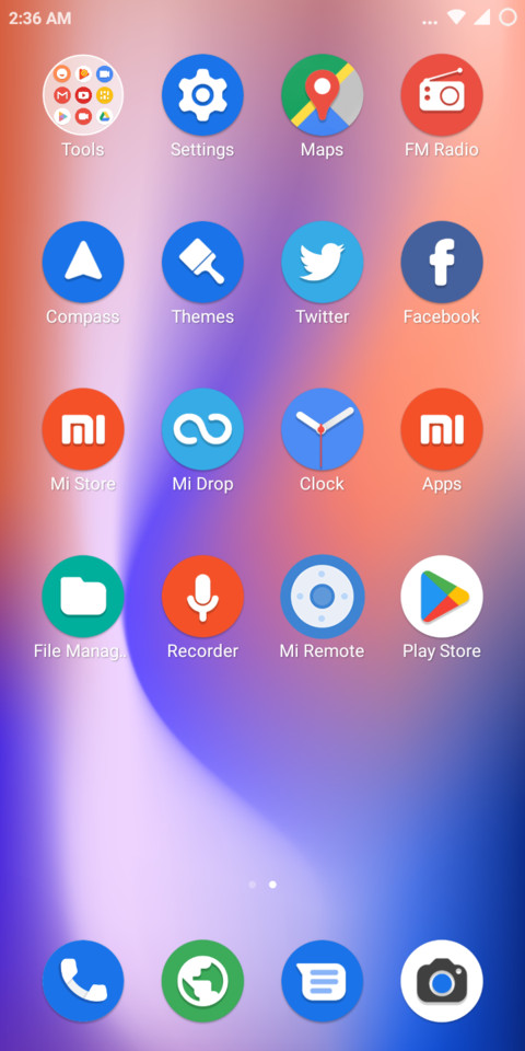 Android Pie screenshot