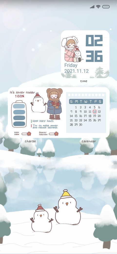 Warm winter sun screenshot