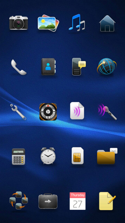 Blue screenshot