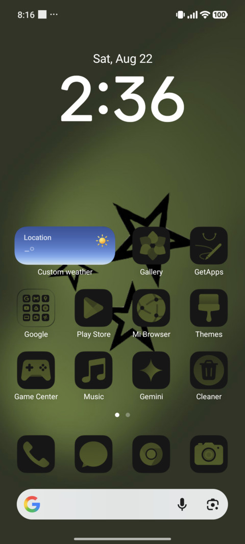 OLIVE GREEN screenshot