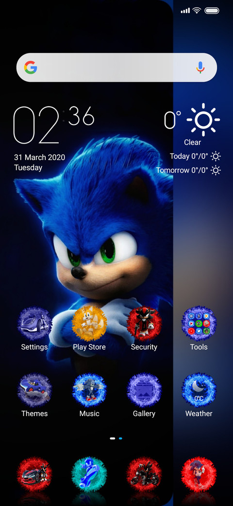 Sonıc v10 screenshot