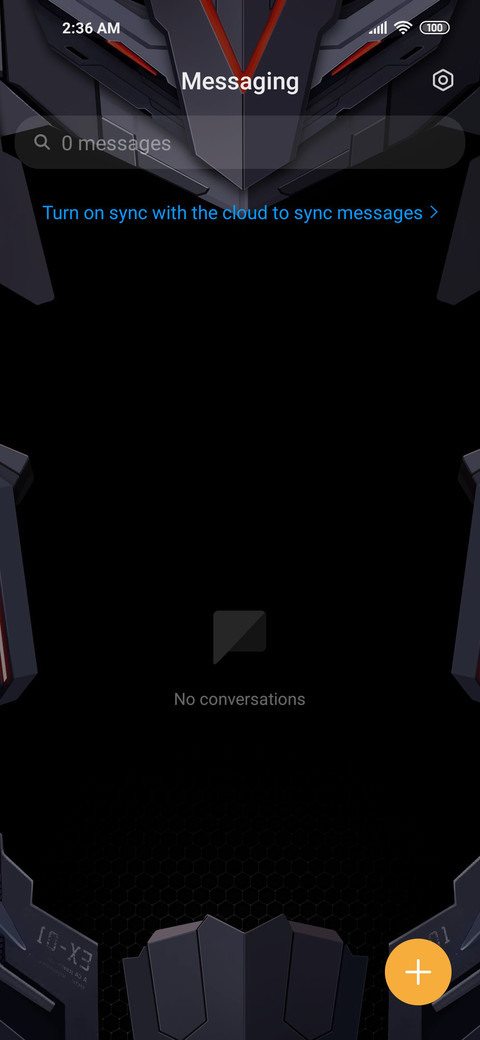 Crimson warning screenshot