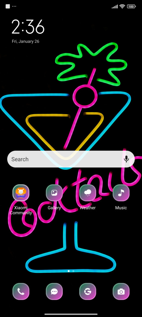 Cocktails screenshot