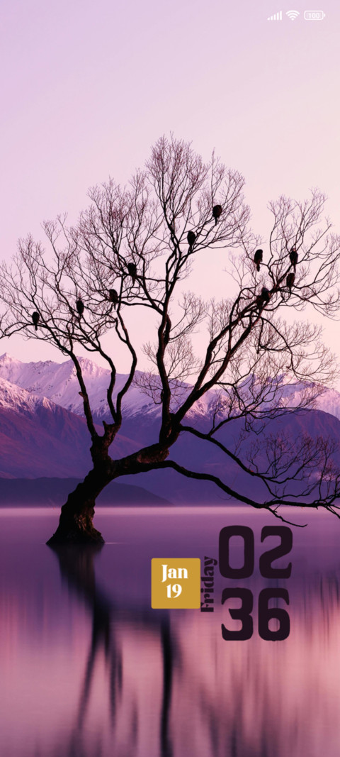 Lake Reflection screenshot