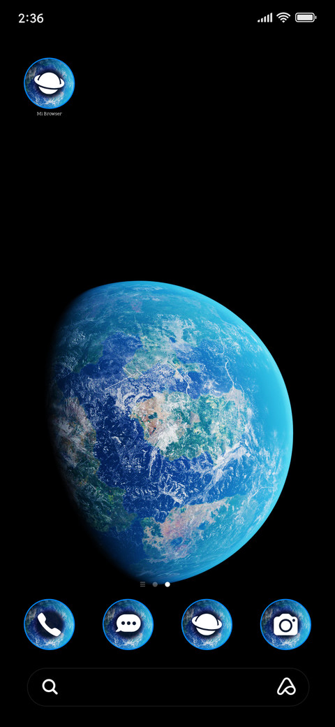 Earth Blue screenshot