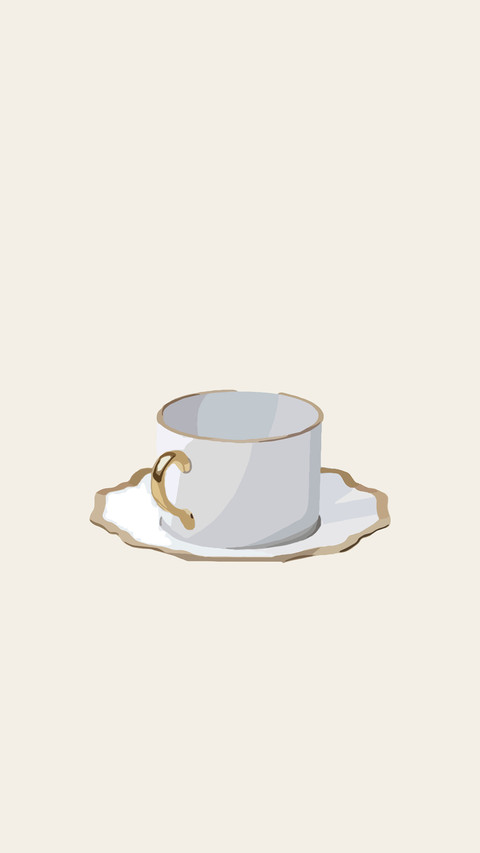 Literary and artistic minimalist illustration screenshot