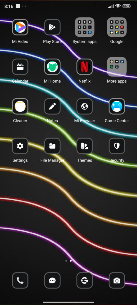 Neon Lines screenshot