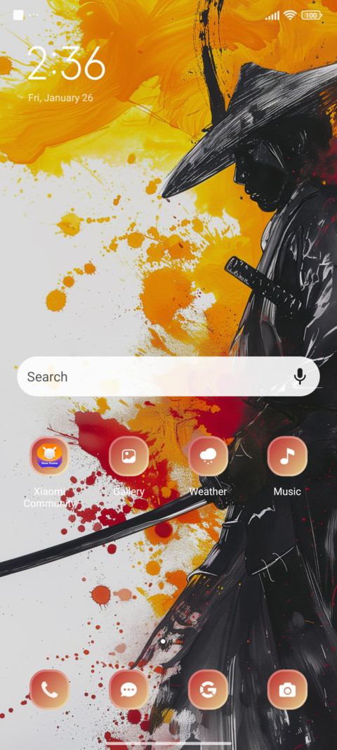 Warrior screenshot