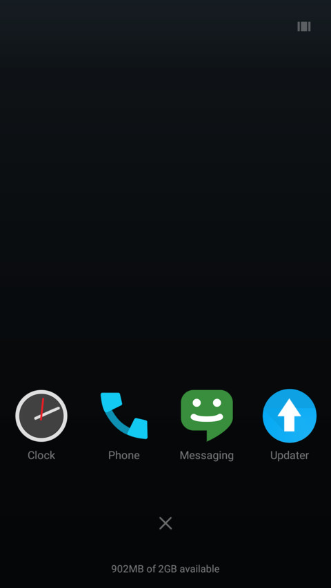 N-Blue screenshot