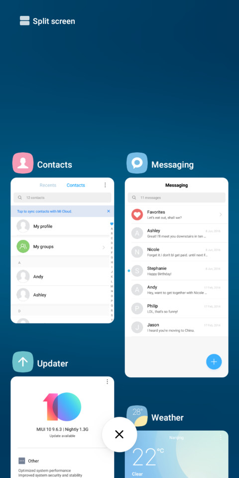 Bluezone v10 screenshot