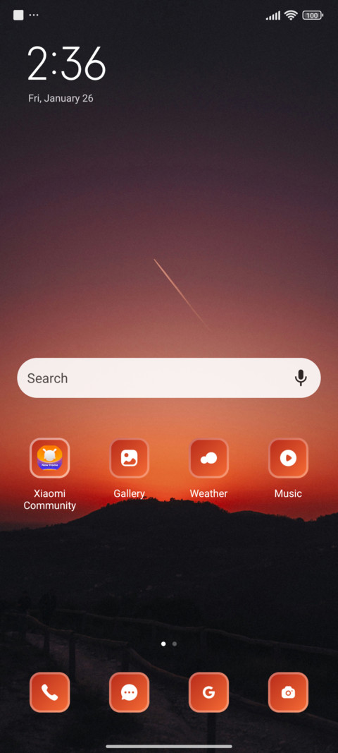 Nature Sunset screenshot