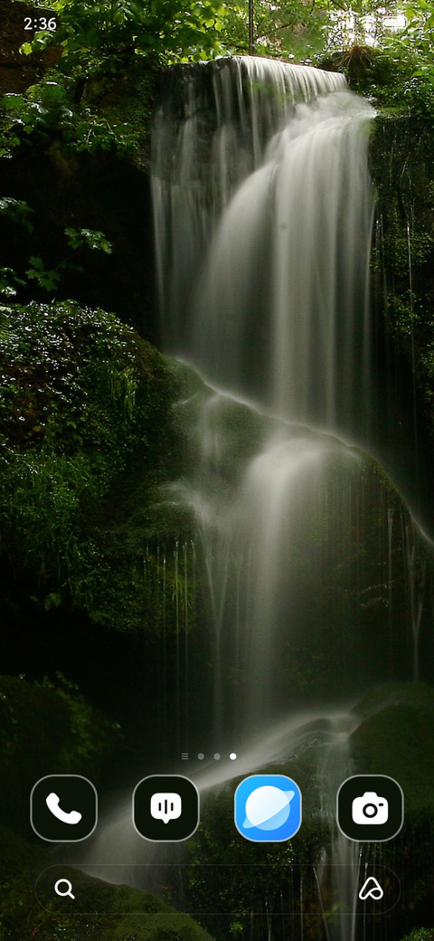 Forest Waterfall screenshot
