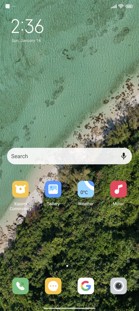 Green Sea screenshot