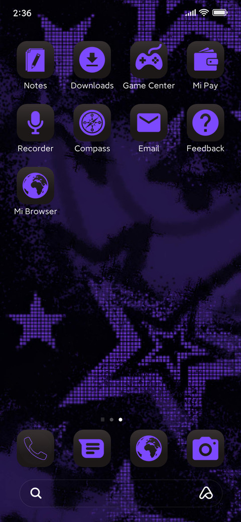 Purple Stars screenshot