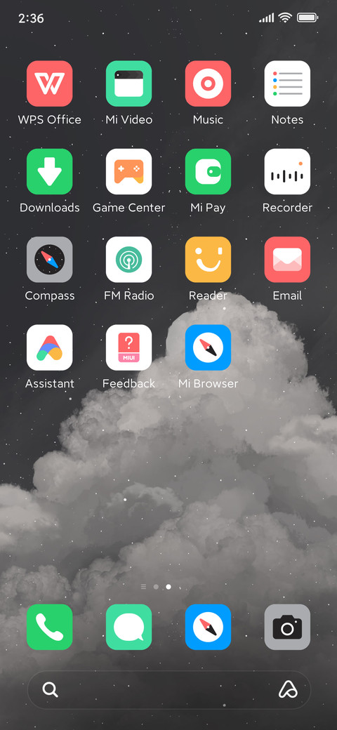Starry Clouds screenshot