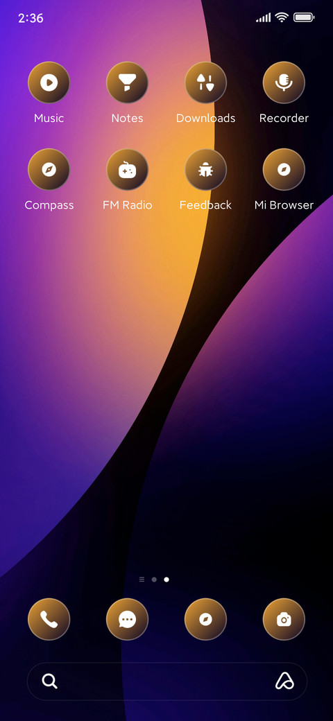 Glow Circles screenshot