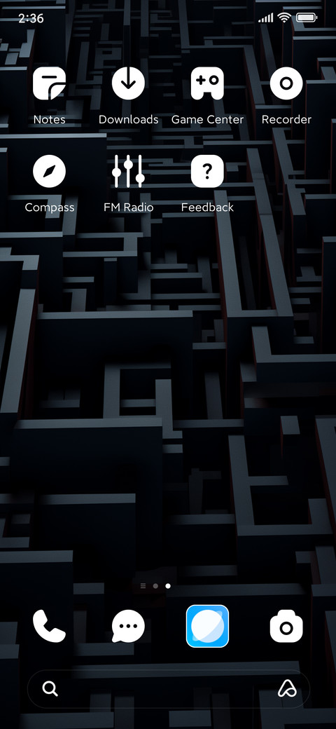 three-d maze screenshot