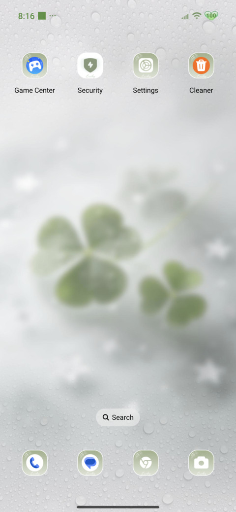 Custom Lucky rain screenshot