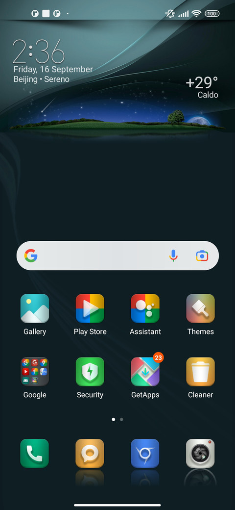 Vivid_2 Theme_V2 screenshot