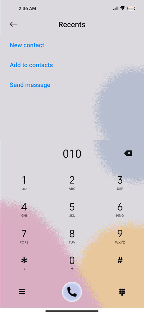 Color geometry screenshot