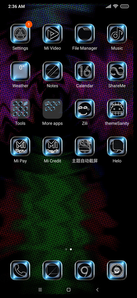 xOS_DWM4 screenshot