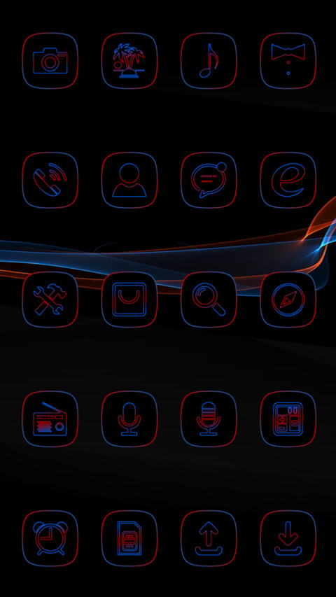 红与蓝 screenshot