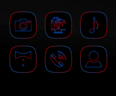 红与蓝 screenshot
