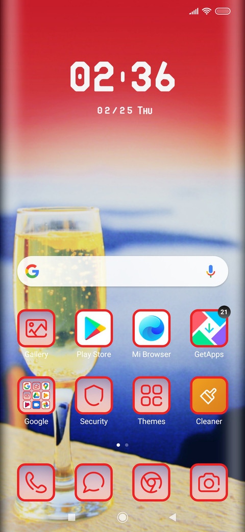 Drink screenshot