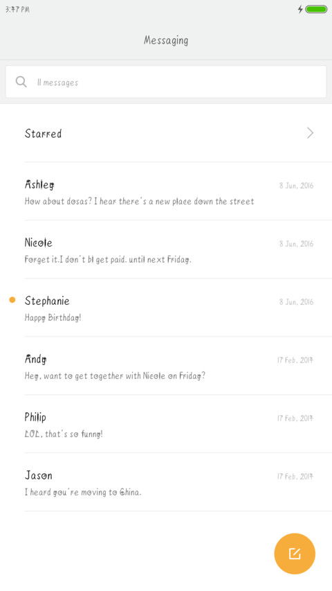 Moby All Day Rain screenshot