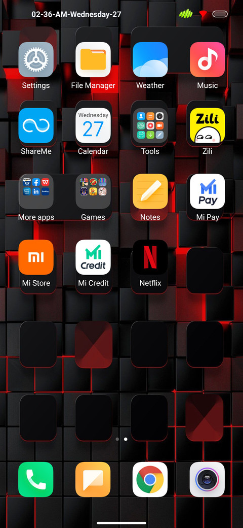 Android 12 Beta 2 screenshot