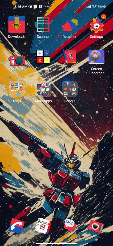 Gundam screenshot