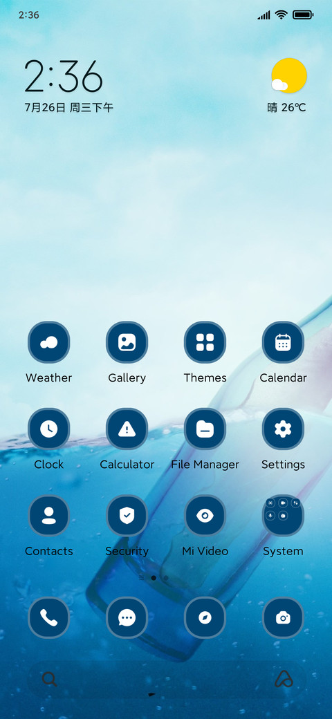 Bottle screenshot