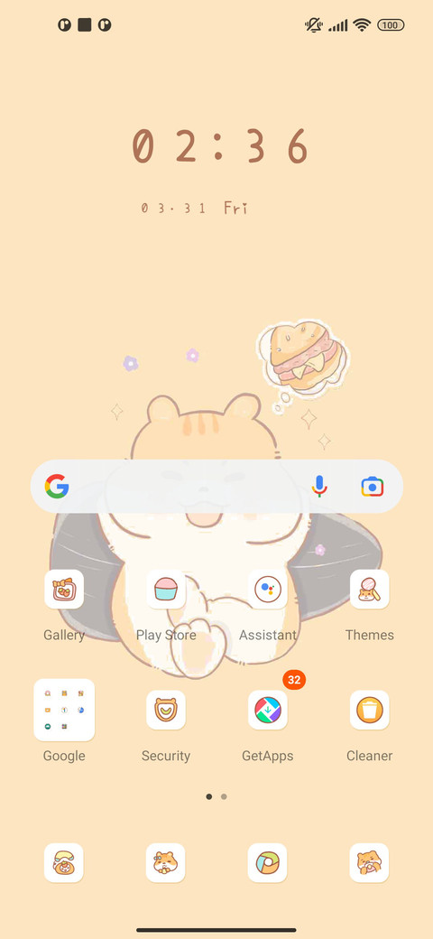 Moe hamster screenshot