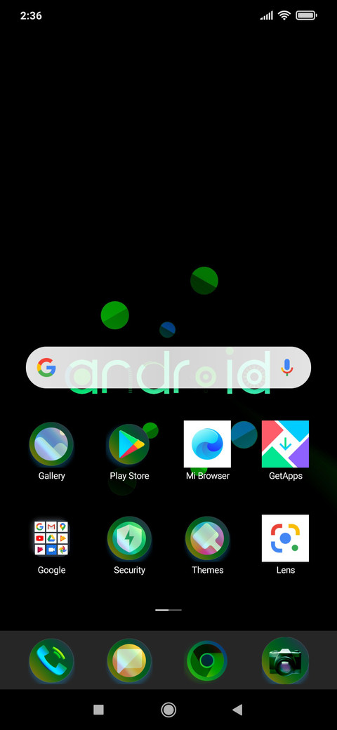 GreenAndroid_DWM20 screenshot