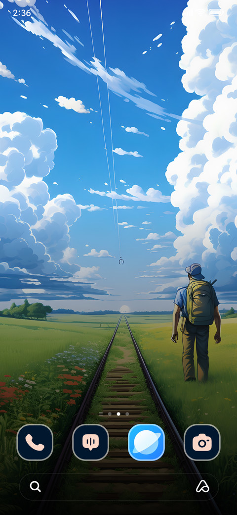 Railway Scene screenshot