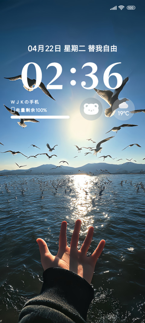 海风替我自由ins screenshot