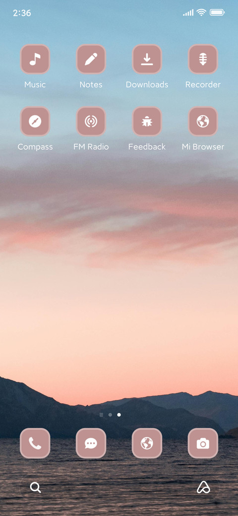 Mountains screenshot