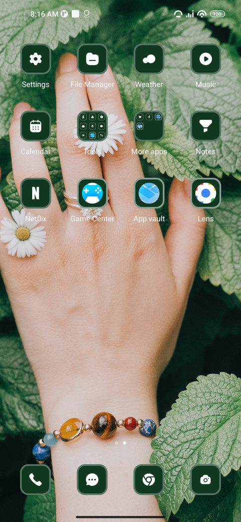 Hand screenshot