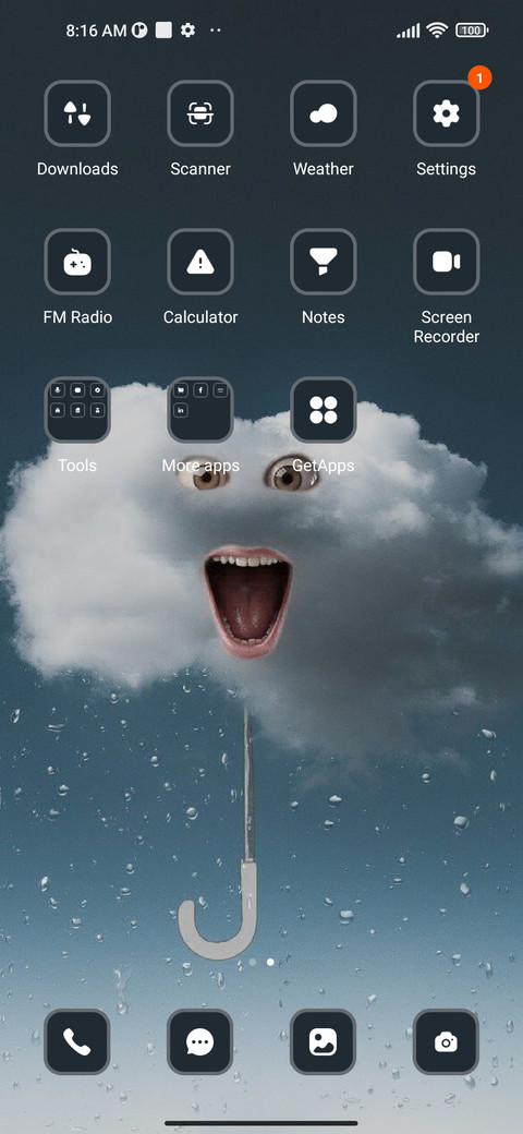 Rain screenshot