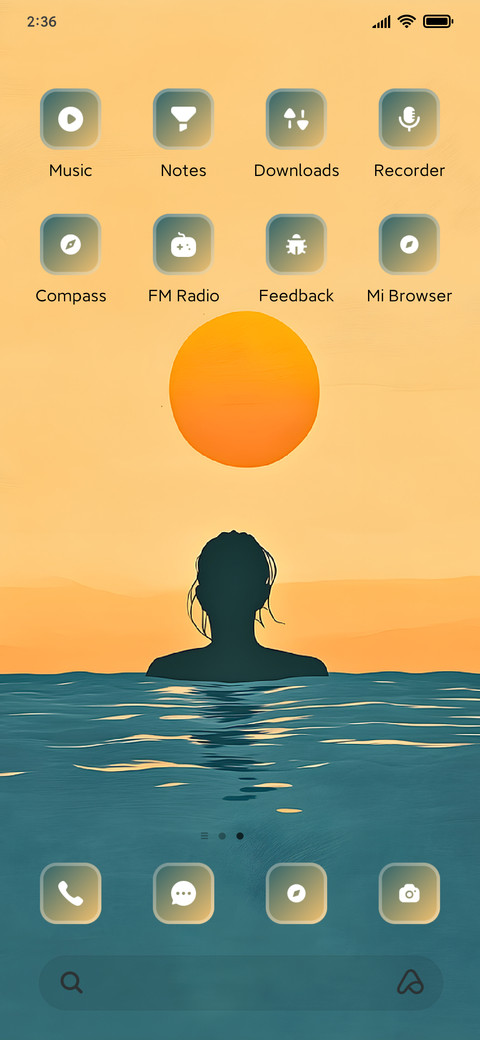 Sunrise screenshot