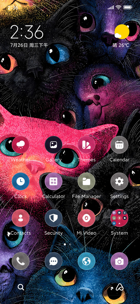 Neon Paws screenshot