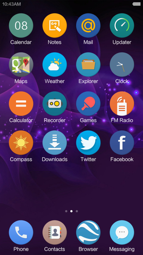 1ST Theme from chiru screenshot
