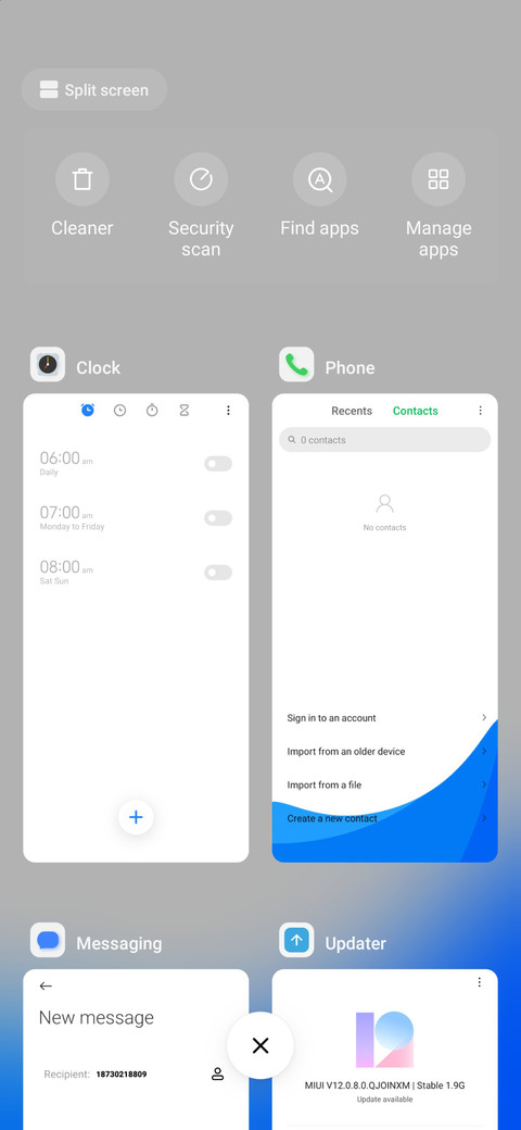Lines and boxes screenshot