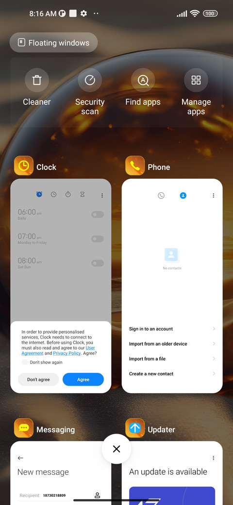 beach lens screenshot