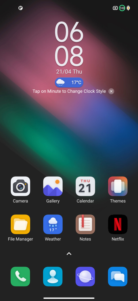 Momentum screenshot